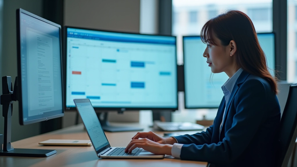 Dashboard or interface showing calendar integration settings with multiple calendar sources connected and synced together